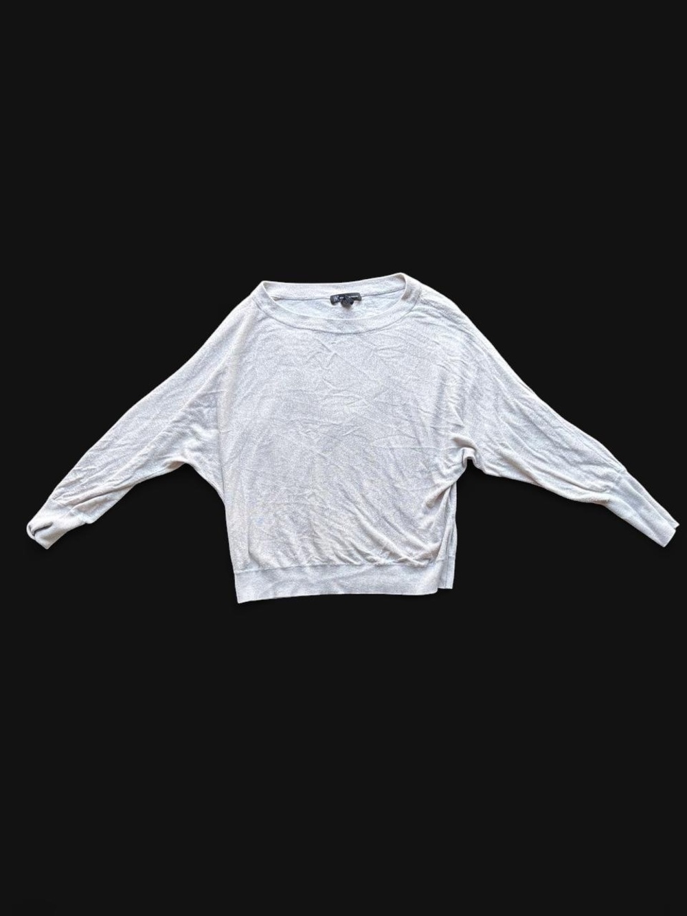 ✨INC International Concepts gray cropped long sleeve top in size M.✨